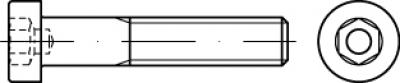 DIN 6912 Binnenzeskantbout lage kop